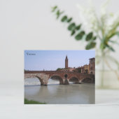 Verona Italien Postkarte (Stehend Vorderseite)