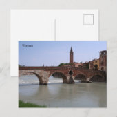 Verona Italien Postkarte (Vorne/Hinten)