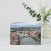Verona Italien Postkarte (Stehend Vorderseite)