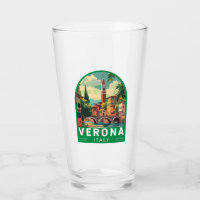 Verona Italien Reisen Kunst Vintag