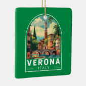 Verona Italien Reisen Kunst Vintag Keramikornament (Rechts)