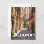 Verona Italien Reisen Postkarte (Vorne/Hinten)