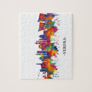 Verona Italien Skyline Puzzle
