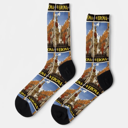 Verona Italien Socken (Linkes Detail)
