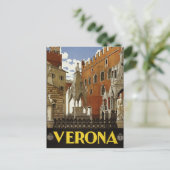Verona, Italien Vintage Postkarte (Stehend Vorderseite)