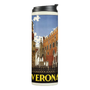 Verona Italien Vintage Reise tumbler Thermosbecher