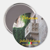 Verona Italy Juliet's Balkonmagnet-Design Magnet (Vorderseite/Rückseite)