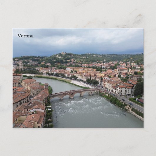 Verona Italy Postkarte (Vorderseite)