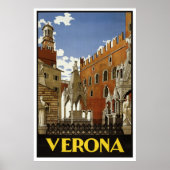 VERONA ITALY VINTAGE POSTER (Vorne)