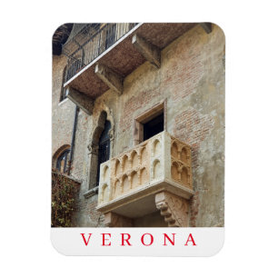 Verona Juliets Kühlschrankmagnet mit Balkon Magnet
