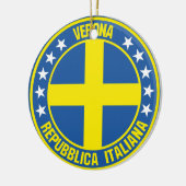 Verona Keramik Ornament (Links)