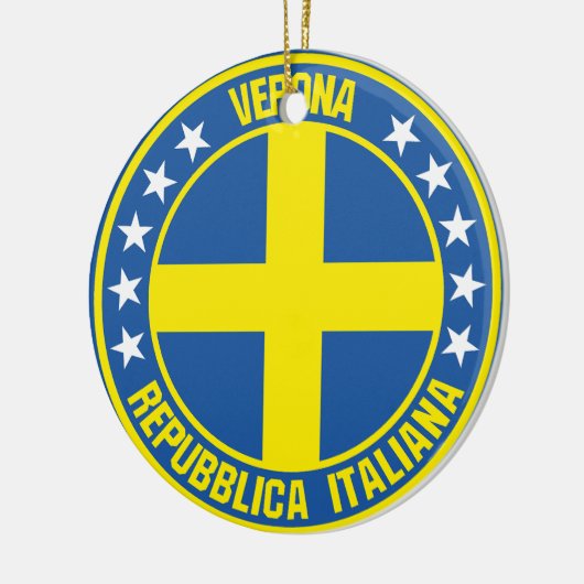 Verona Keramik Ornament (Links)