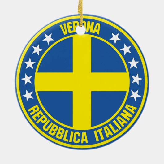 Verona Keramik Ornament (Hinten)