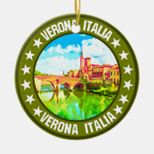 Verona Keramik Ornament