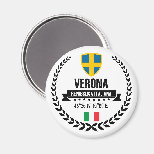 Verona Magnet (Vorderseite/Rückseite)