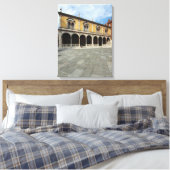 Verona Piazza Dante Ansicht Leinwand (Insitu (Schlafzimmer))