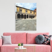 Verona Piazza Dante Ansicht Leinwand (Insitu (Wohnzimmer))