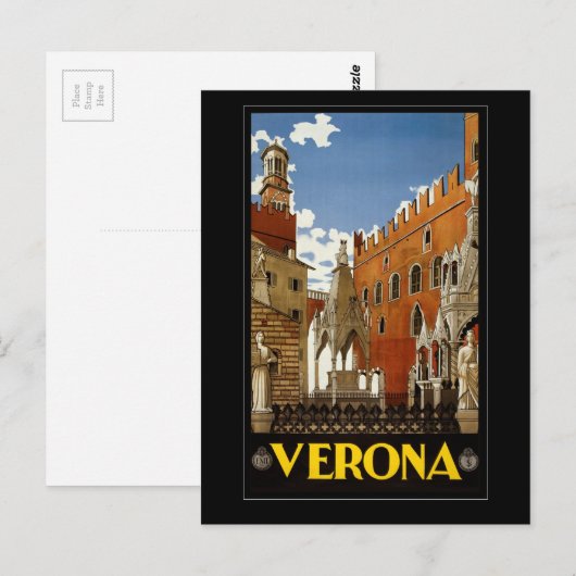 Verona Postkarte (Vorne/Hinten)