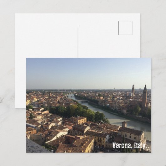 Verona Postkarte (Vorne/Hinten)
