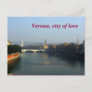 Verona, Stadt der Liebe Postkarte