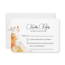 Verona Sunset Gold Watercolor Florale Hochzeit