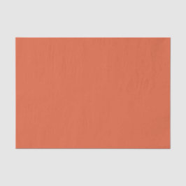 Verona Sunset Orange Solid Color Seidenpapier