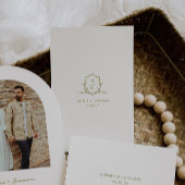 VERONA Sunset Orange Wedding Details Card Einladung