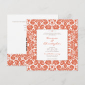 Verona Sunset Wedding Einladung (Vorne/Hinten)