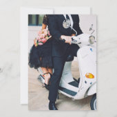 Verona Sunset Wedding Save The Date (Rückseite)