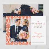 Verona Sunset Wedding Save The Date (Vorne/Hinten)