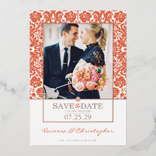 Verona Sunset Wedding Save the Date Folieneinladung