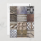 Verona Texture Postcard Postkarte (Vorne/Hinten)