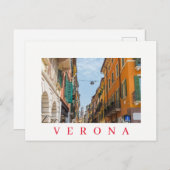 Verona Via Mazzini Ansichtskarte Postkarte (Vorne/Hinten)
