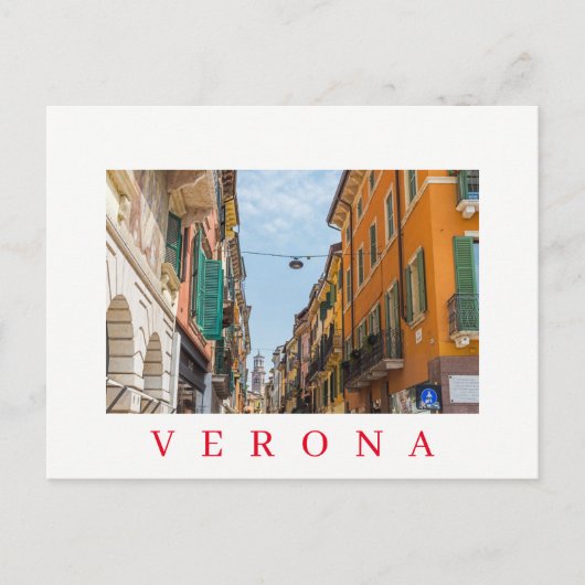 Verona Via Mazzini Ansichtskarte Postkarte (Vorderseite)