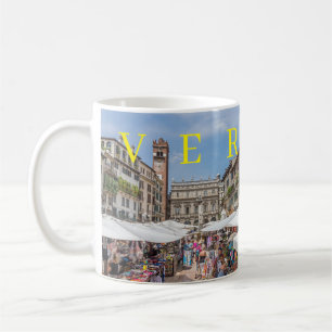 VeronaPiazza Erbe Kaffee-Tasse Kaffeetasse