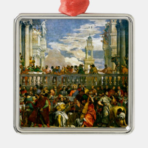 Veronese - Die Hochzeit in Cana Ornament Aus Metall