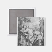 Veronese zwischen Vice und Virtue Magnet (Vorderseite/Rückseite)