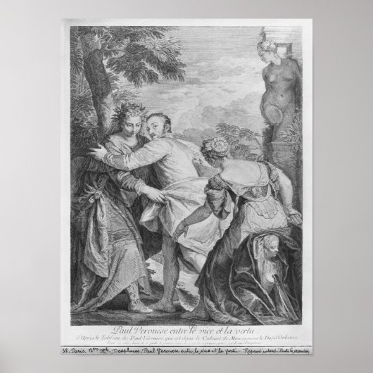 Veronese zwischen Vice und Virtue Poster (Vorne)