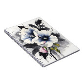 Veronica - Aquarellblumen Notizblock (Rechte Seite)