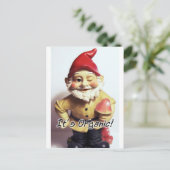 Veronica das Gnome Postkarte (Stehend Vorderseite)