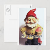 Veronica das Gnome Postkarte (Vorne/Hinten)