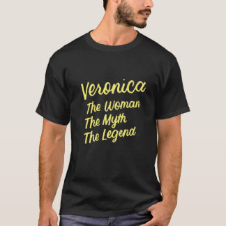 Veronica Der Frauenmythos lebe Personalisierter Na T-Shirt