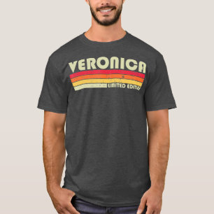 VERONICA Geschenkname Personalisiert Retro Vintag T-Shirt
