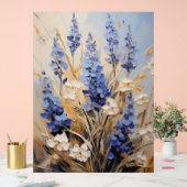 Veronica - Impasto Floral Acrylschild (Hochzeit)