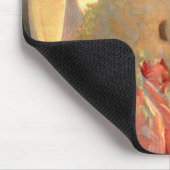 Veronica-Katze und Leuchter Mousepad (Ecke)