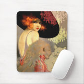 Veronica-Katze und Leuchter Mousepad (Mit Mouse)
