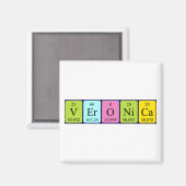 Veronica Periodenmagnet Magnet (Vorderseite/Rückseite)