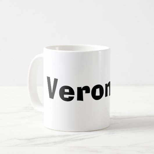 Veronica-Tasse Kaffeetasse (Vorderseite Links)