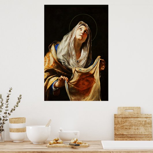 Veronicas Schleierposter Poster (Küche)