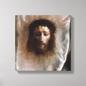 VERONICA'S VEIL, DAS HEILIGE GESICHT VON JESUS. LEINWANDDRUCK (Vorderseite)